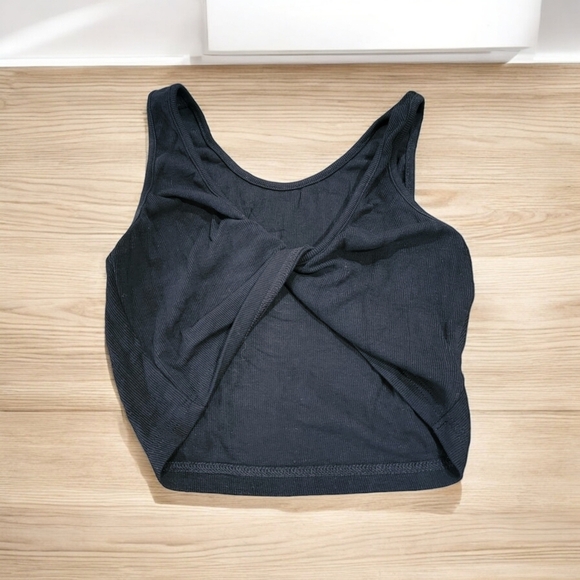 Shein Black Crop Top - Picture 1 of 3